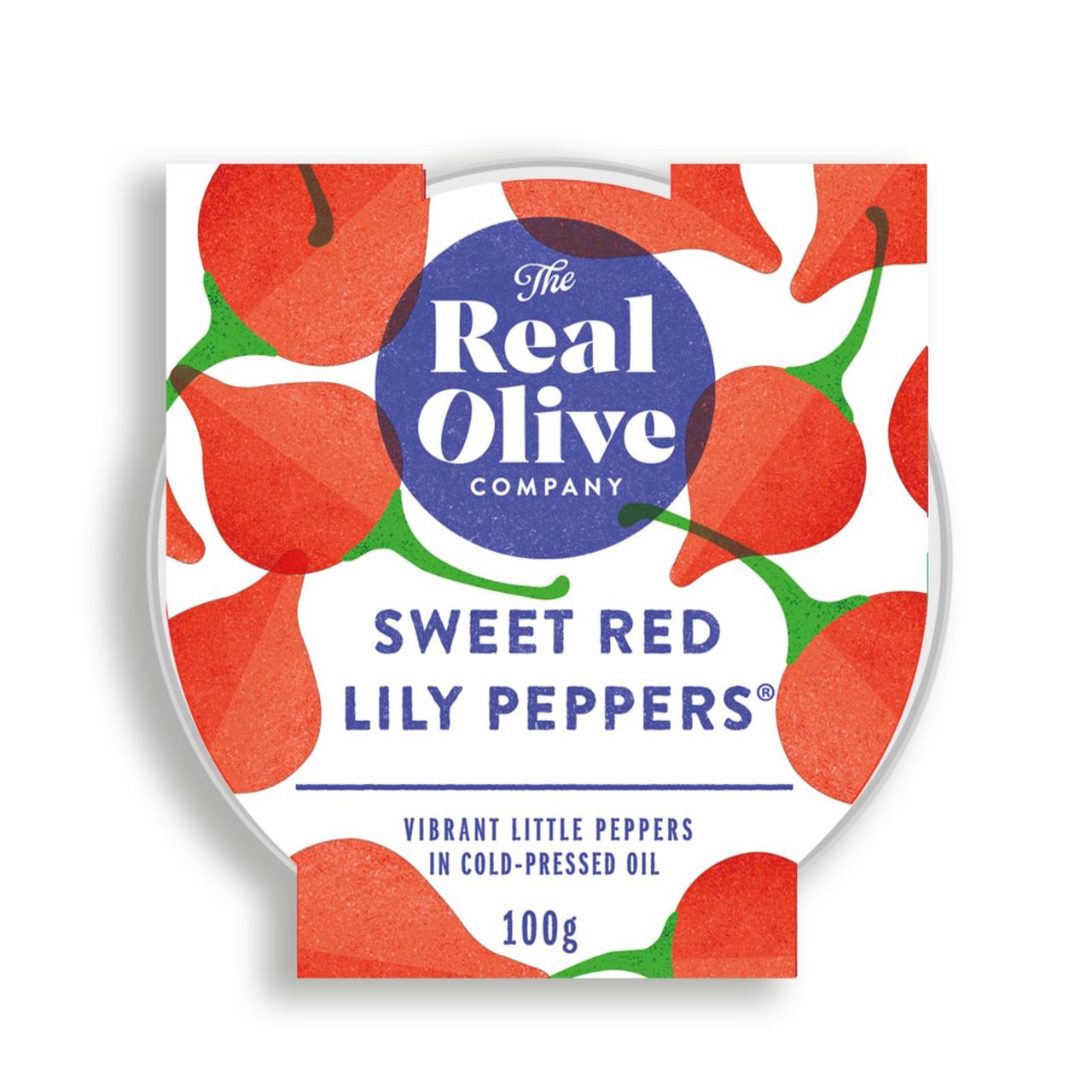 The Real Olive Co. Sweet Red Lily Peppers