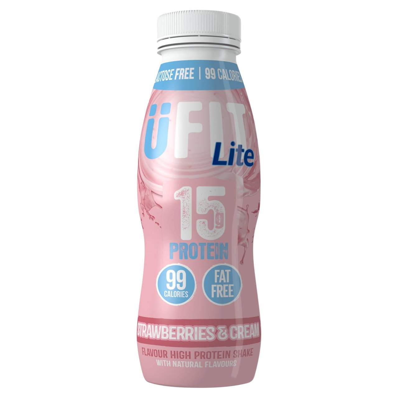 UFIT Lite Protein Shake Drink Strawberries & Cream 310ml