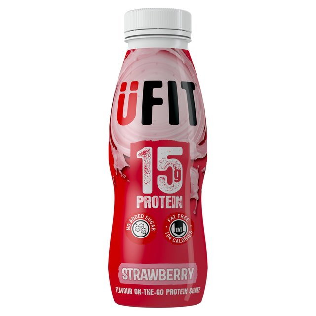 Ufit Protein Drink Strawberry 250ml