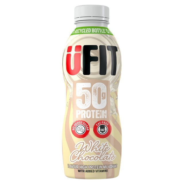 Ufit High Protein Shake Drink White Chocolate 500ml