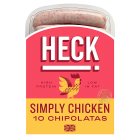 HECK Simply Chicken Chipolatas Sausages