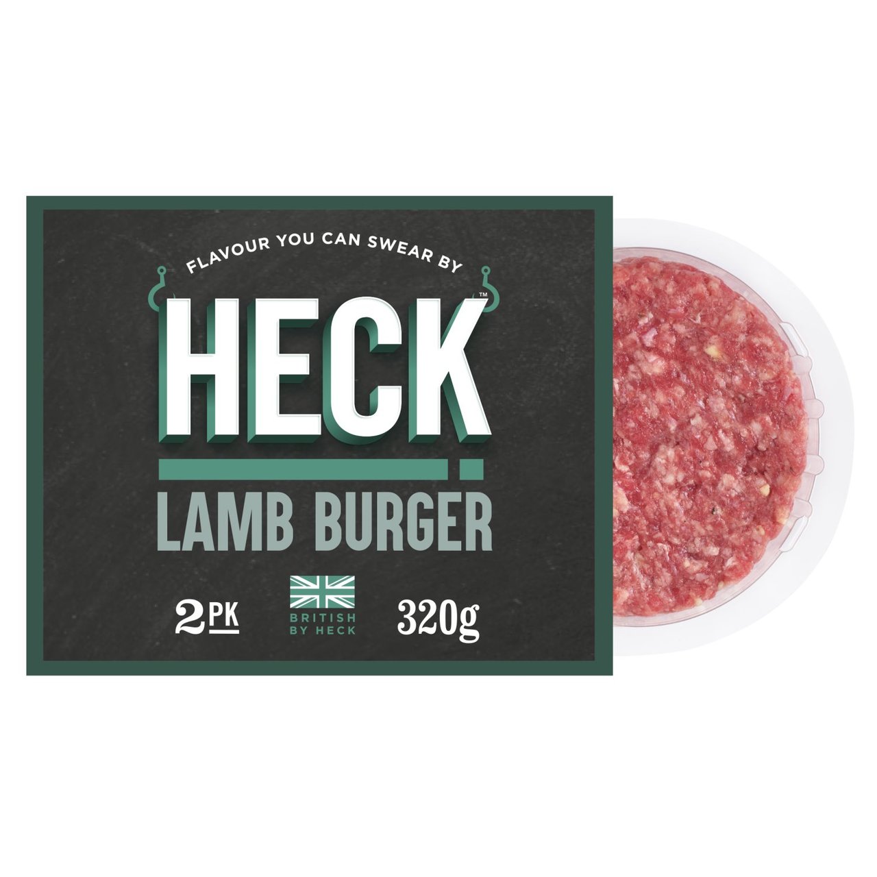 Heck Lamb and Mint Burger