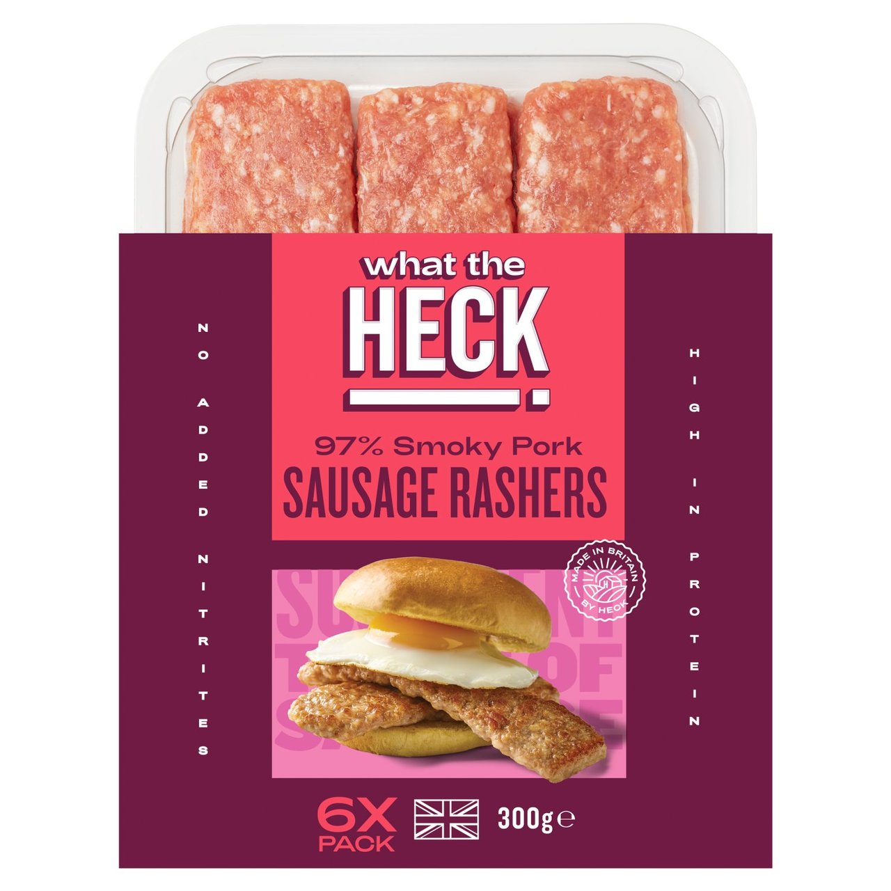 HECK Pork Sausage Rashers