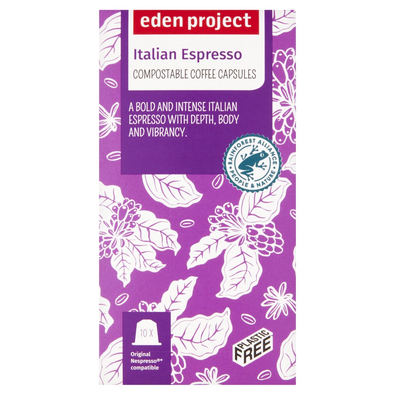 Eden Project Home Compostable Nespresso Capsules - Italian Espresso