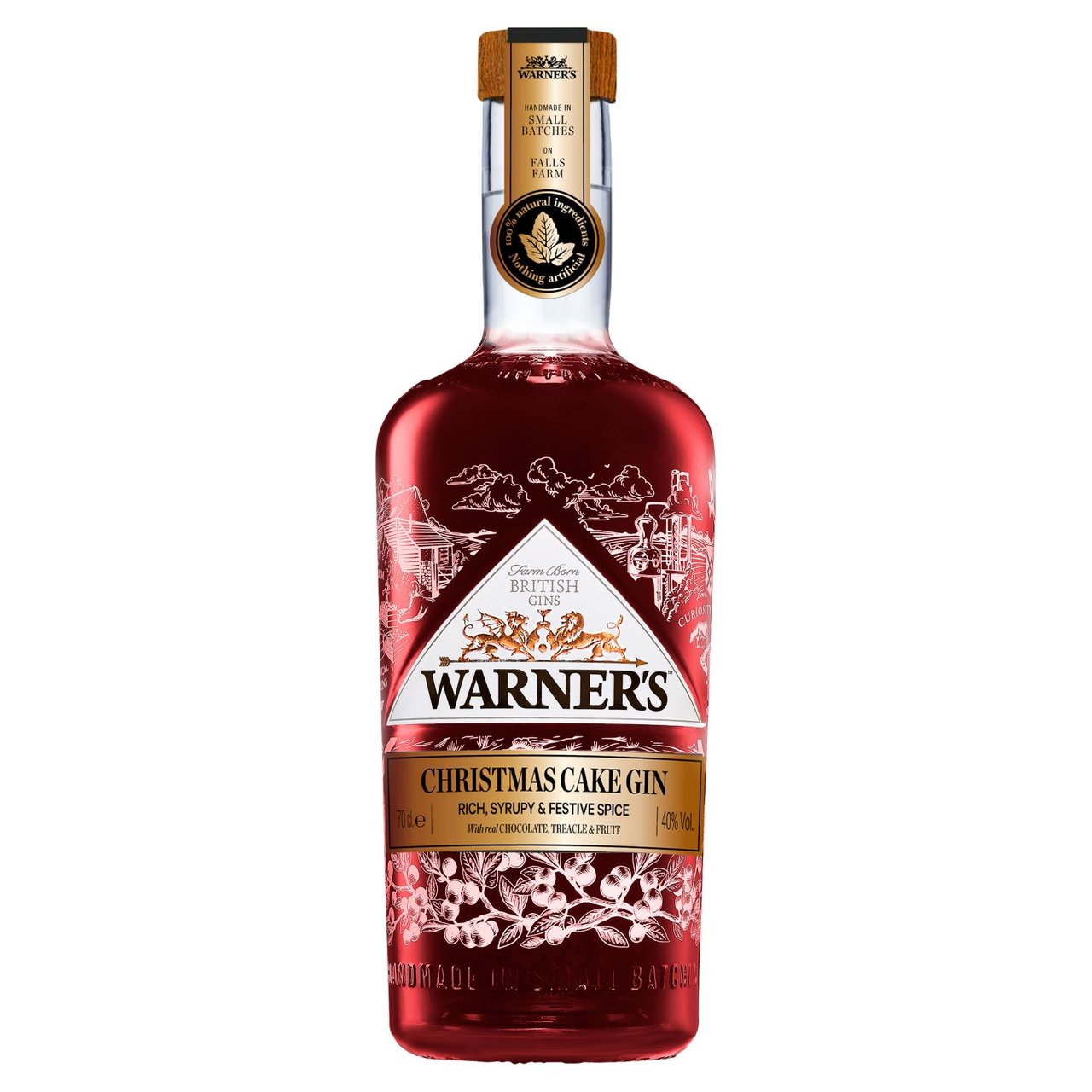 Warner's Limited Edition Christmas Cake Gin