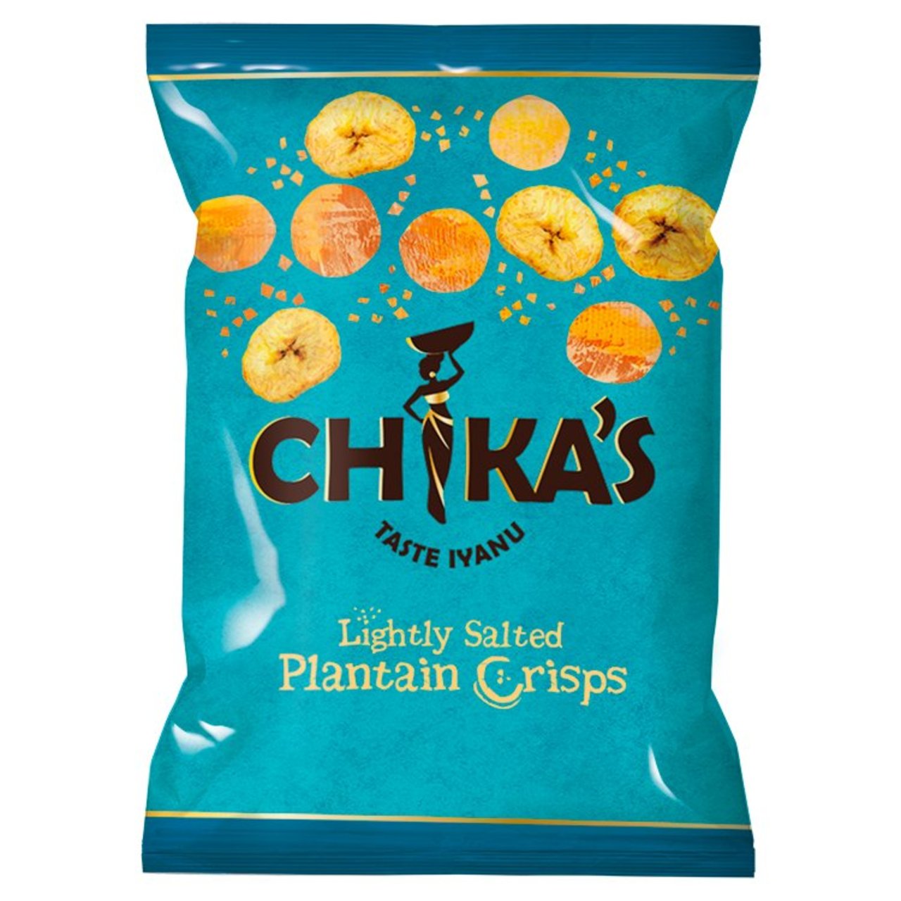 Chika's Snackpack Plantain Salted Crisps