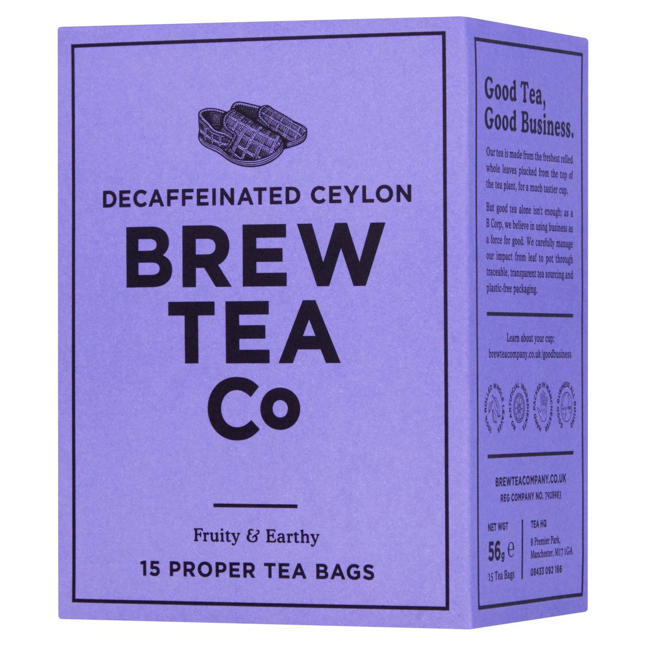 Brew Tea Co CO2 Decaffeinated Tea Bags