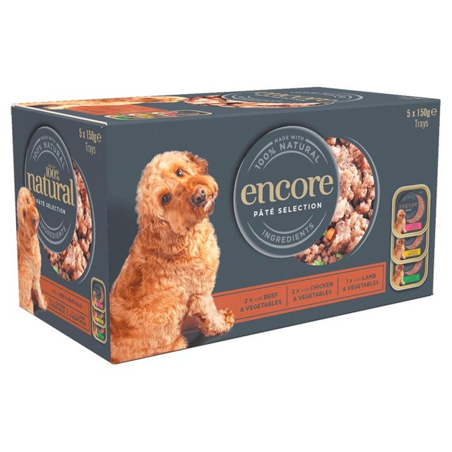 Encore Dog Trays Pate Selection 5 x 150g