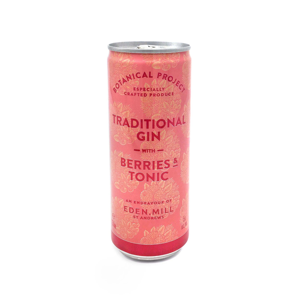 The Botanical Project Traditional Gin With Berries & Tonic 250ml