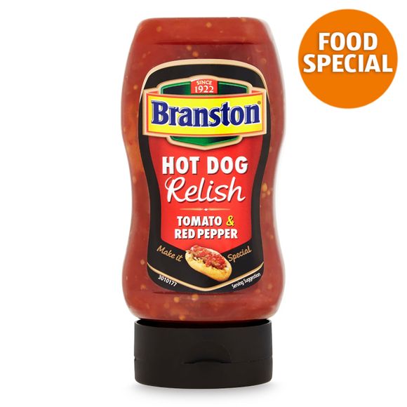 Branston Hot Dog Relish Tomato & Red Pepper 350g