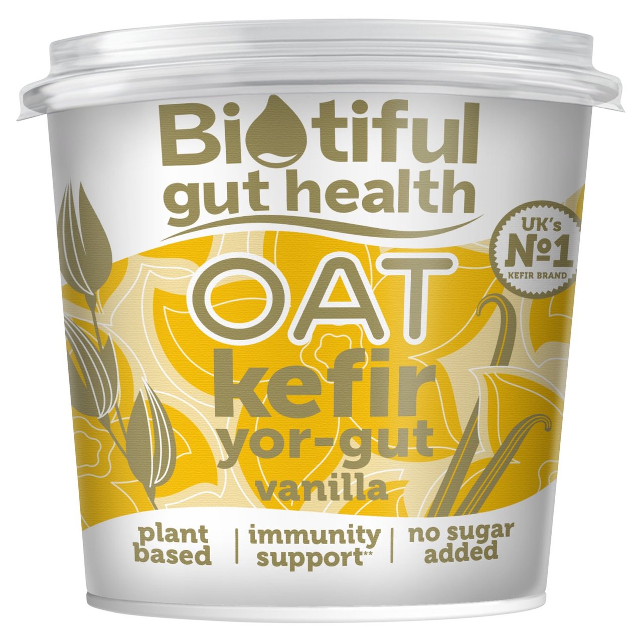 Biotiful Plant-Based Oat Kefir Yor-Gut Vanilla