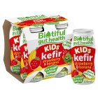 Biotiful Gut Health Kids Kefir Yogurt Drink Strawberry & Banana 4x100ml