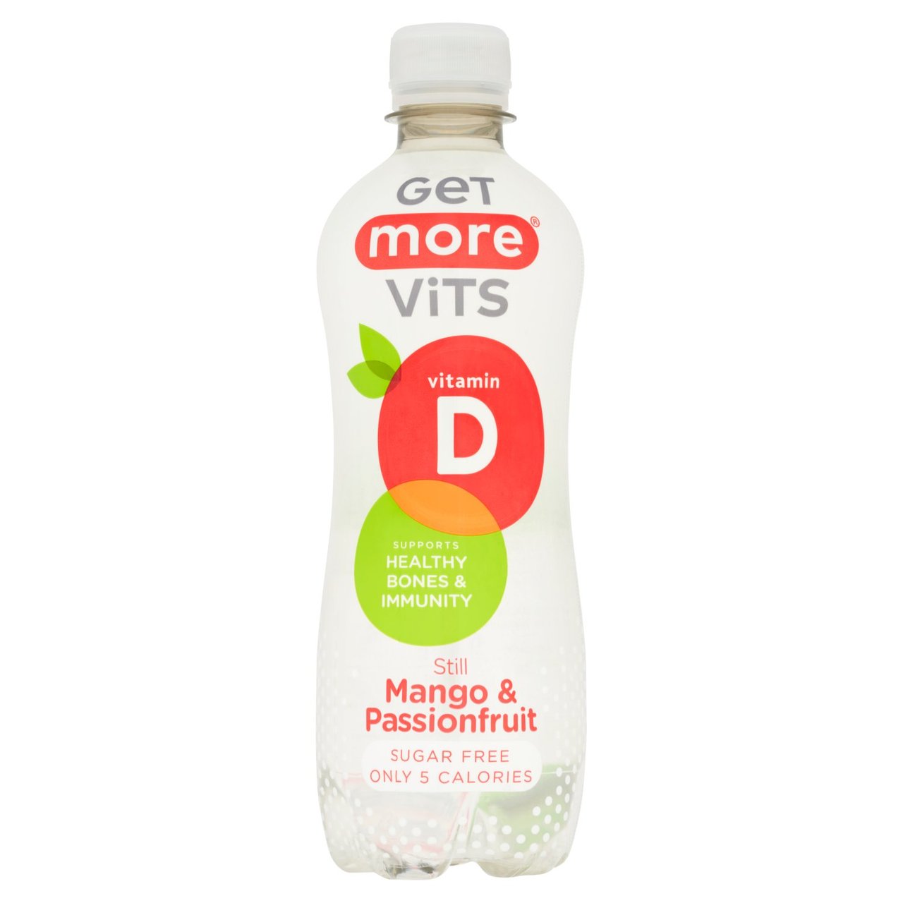 Get More Vits Vitamin D Still Mango & Passionfruit 500ml