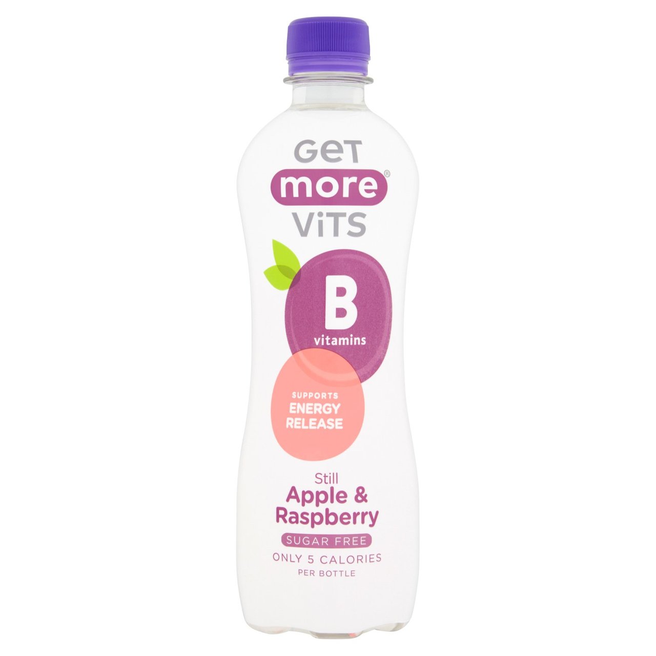 Get More Still B Vitamins Water Apple & Raspberry