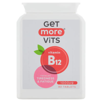 Get More Vits Vitamin B12 1000µg 90 Tablets