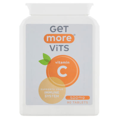 Get More Vits Vitamin C 500mg 90 Tablets