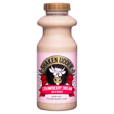 Shaken Udder Strawberry Dream Milkshake  330ml