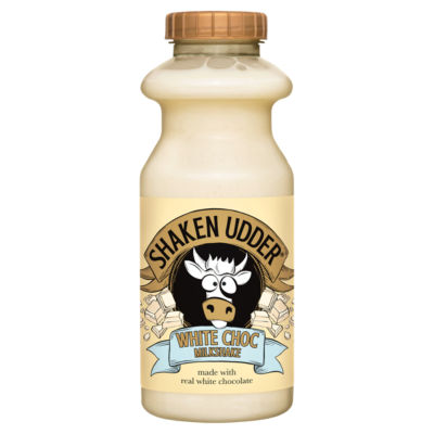 Shaken Udder White Chocolate Milkshake  330ml