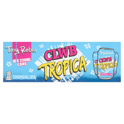 Tiny Rebel Clwb Tropica Tropical IPA 10 x 330ml