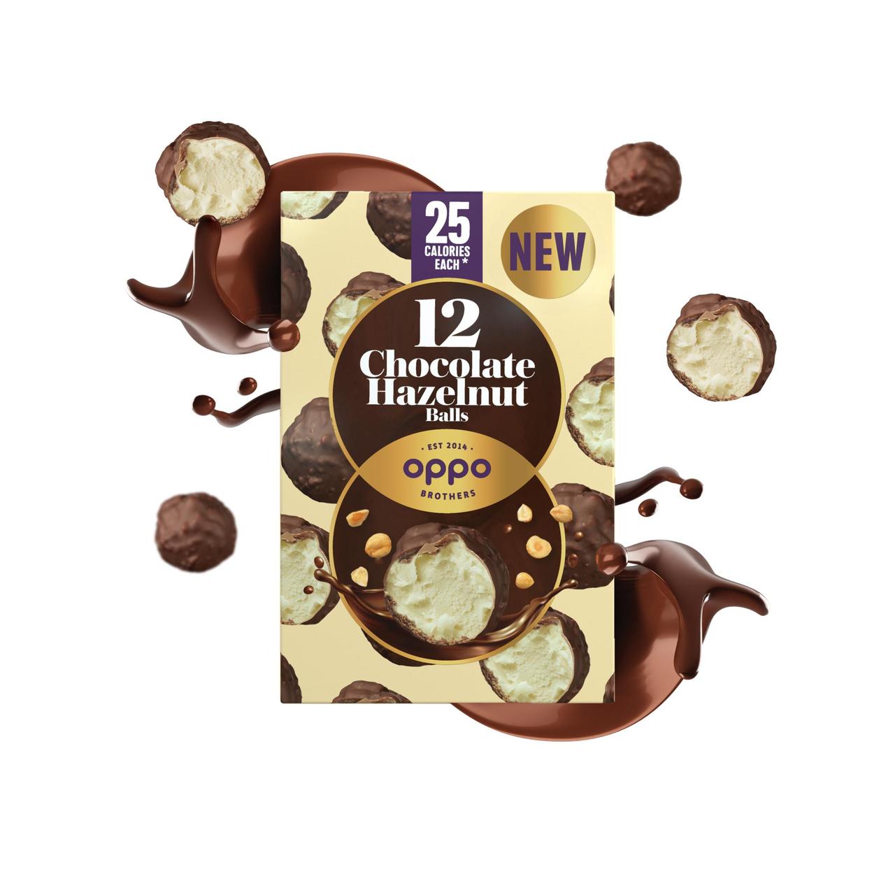  Oppo Brothers Chocolate Hazelnut Ice Cream Balls