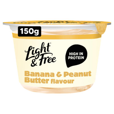 Light & Free Skyr Banana & Peanut Butter Flavour Protein Yoghurt