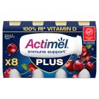 Actimel Plus Cherry & Elderberry Twist 8 x 100g