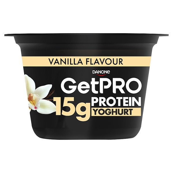 GetPro 15g Protein Yoghurt Vanilla Flavour 160g