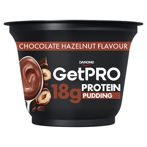 GetPro Chocolate Hazelnut High Protein Yoghurt Pudding 180g