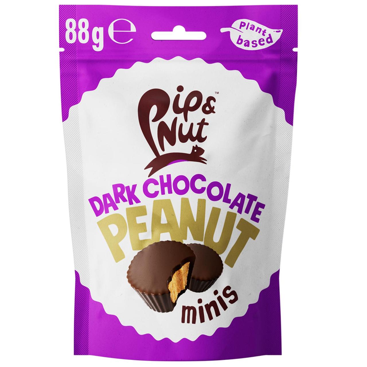 Pip & Nut Mini Dark Chocolate Peanut Butter Cups