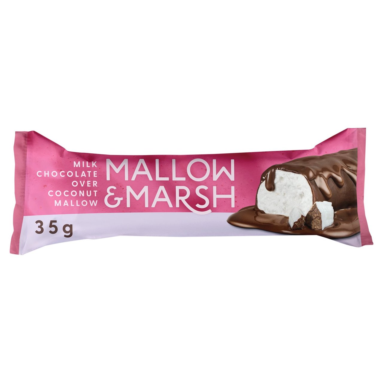 Mallow & Marsh Coconut Milk Chocolate Marshmallow Bar