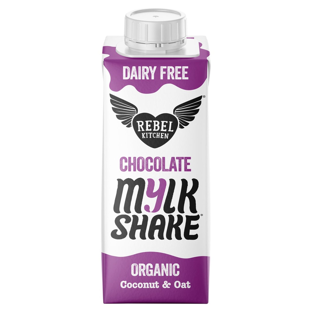 Rebel Kitchen Organic Mylkshake Dairy Free Chocolate 250ml