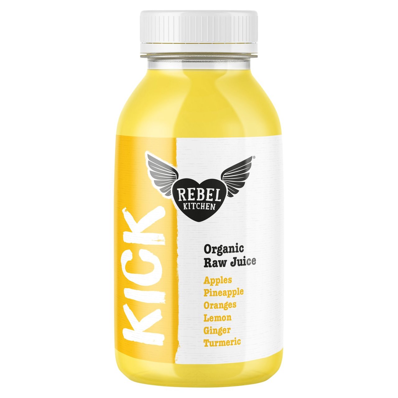 Rebel Kitchen Organic, Cold Pressed, Kick Juice