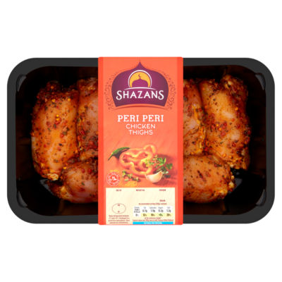 Shazans Peri Peri Chicken Thighs 900g