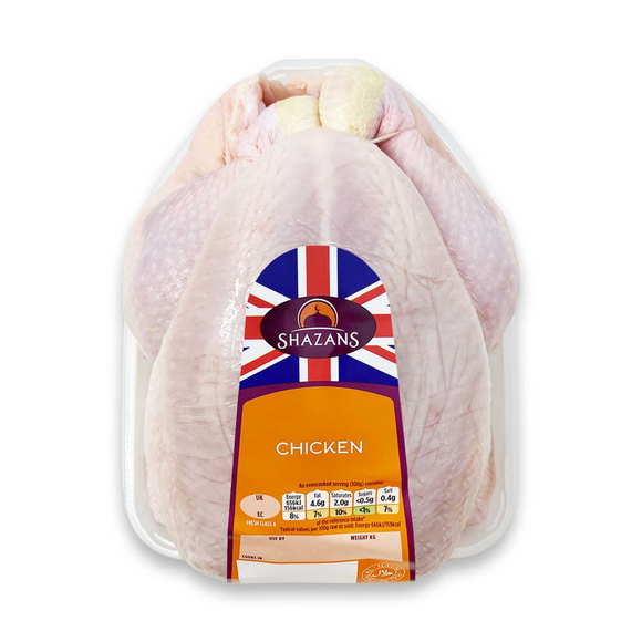 Shazans Medium Chicken 1.4kg-1.8kg