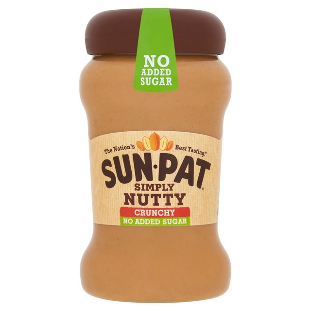 Sun-Pat No Added Sugar Crunchy 400g