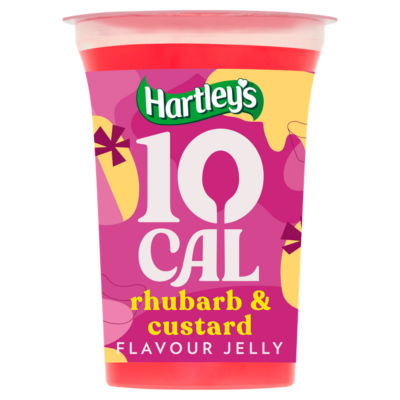 Hartley's 10 Cal Rhubarb & Custard Flavour Jelly