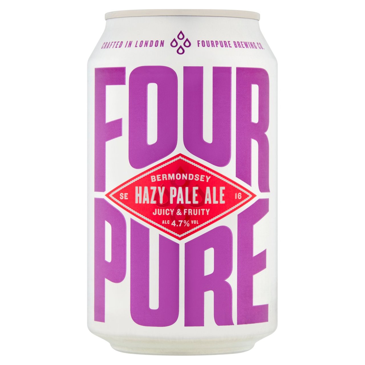 Fourpure Hazy Pale Ale 4.7%