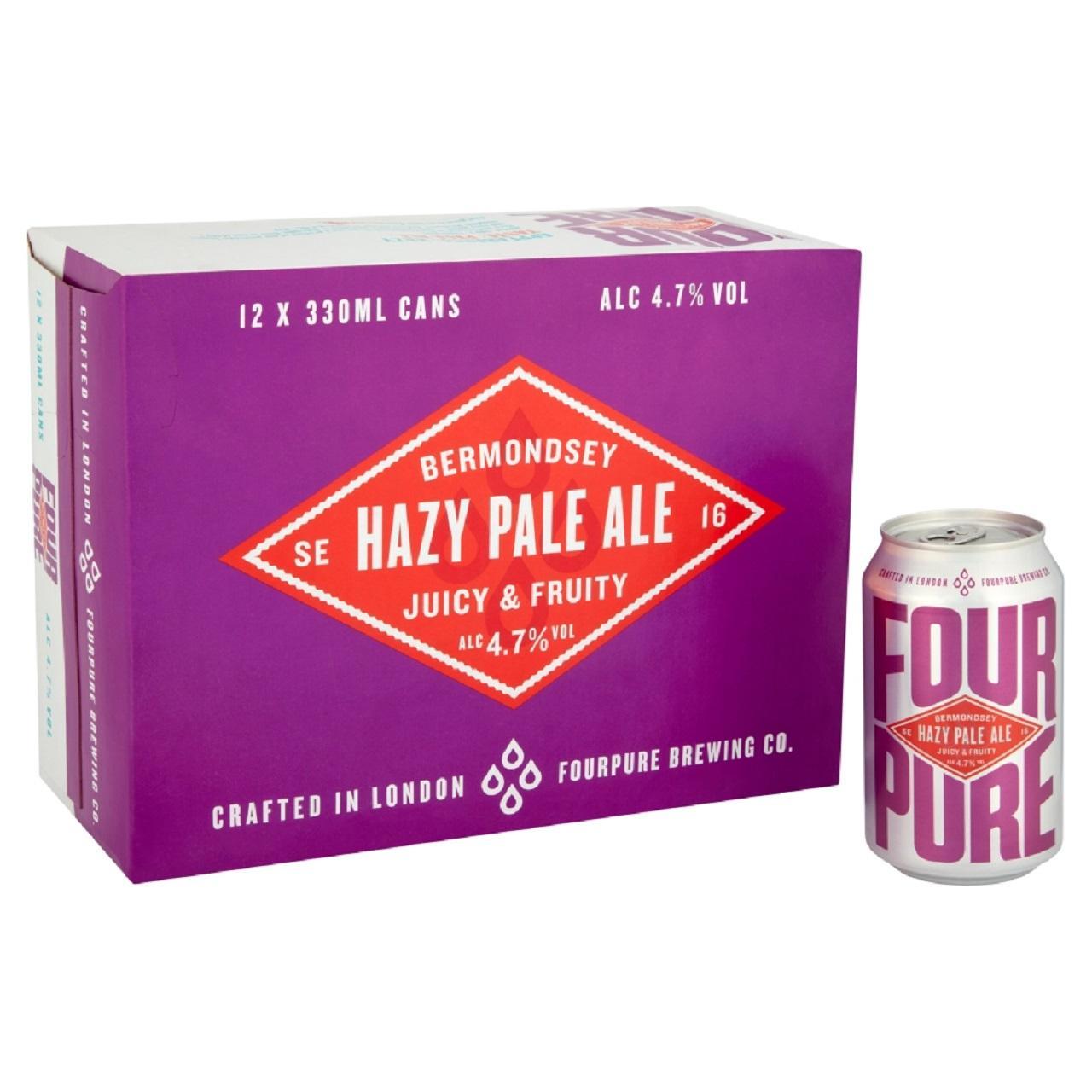 Fourpure Hazy Pale Ale 4.7%