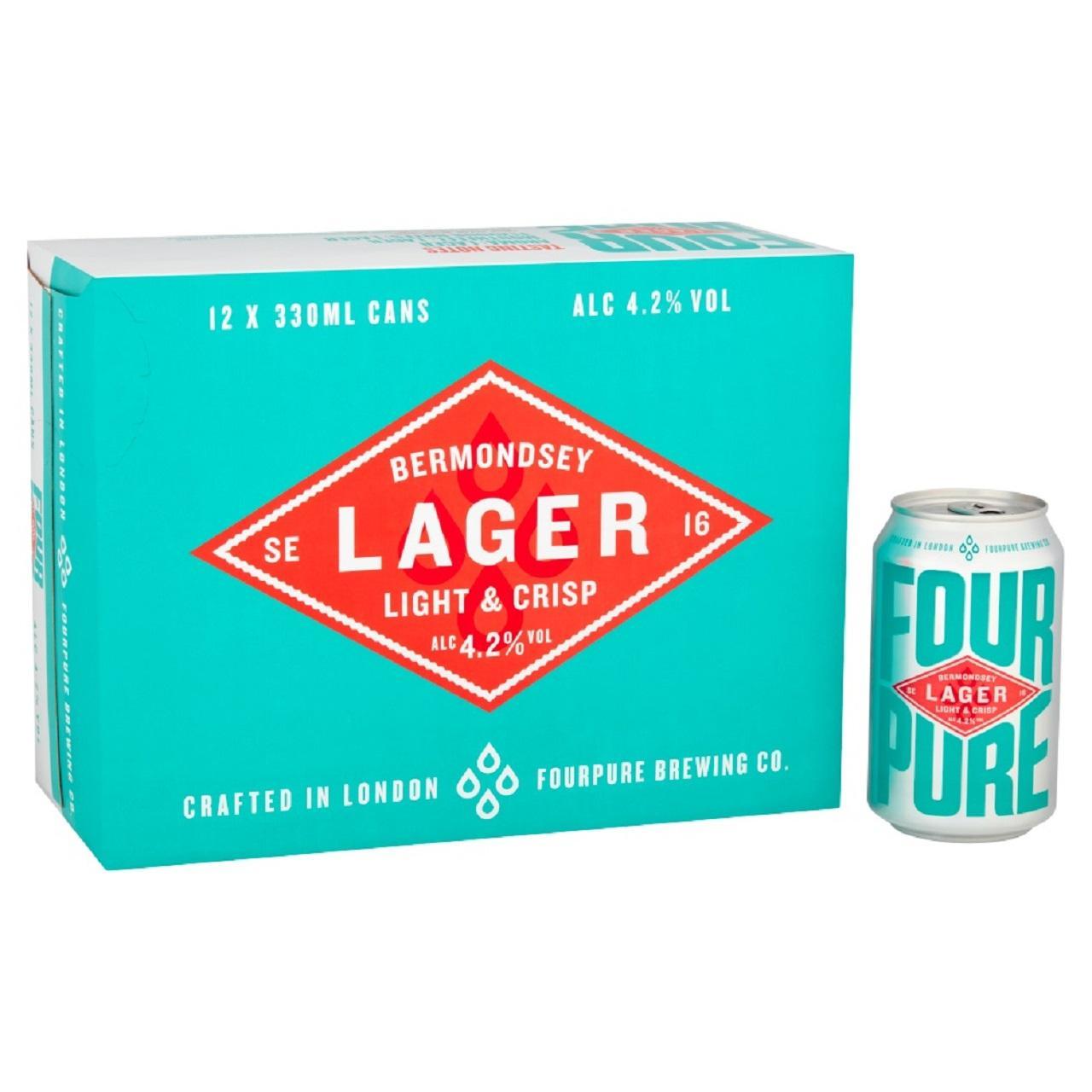 Fourpure Lager 4.2%