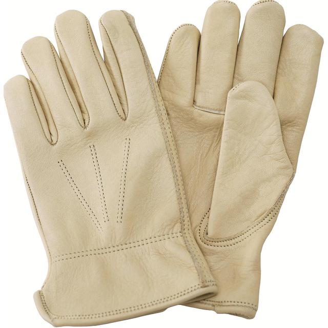 Ks Leather Water Resistant Men's Large Gardening Gloves  