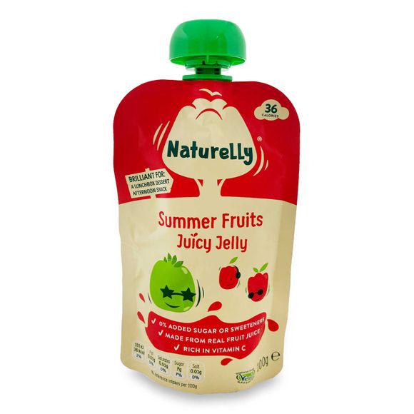 Naturelly Summer Fruits Juicy Jelly 100g