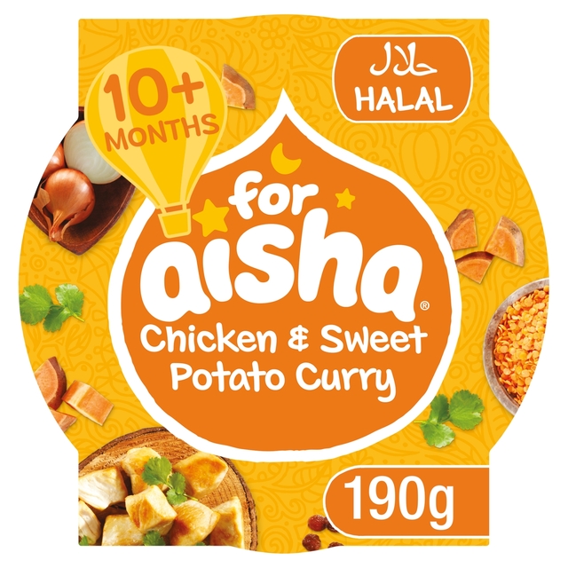 For Aisha Chicken & Sweet Potato Curry 10+ Months 190g