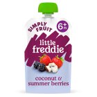 Little Freddie Organic Velvety Coconut & Summer Berries