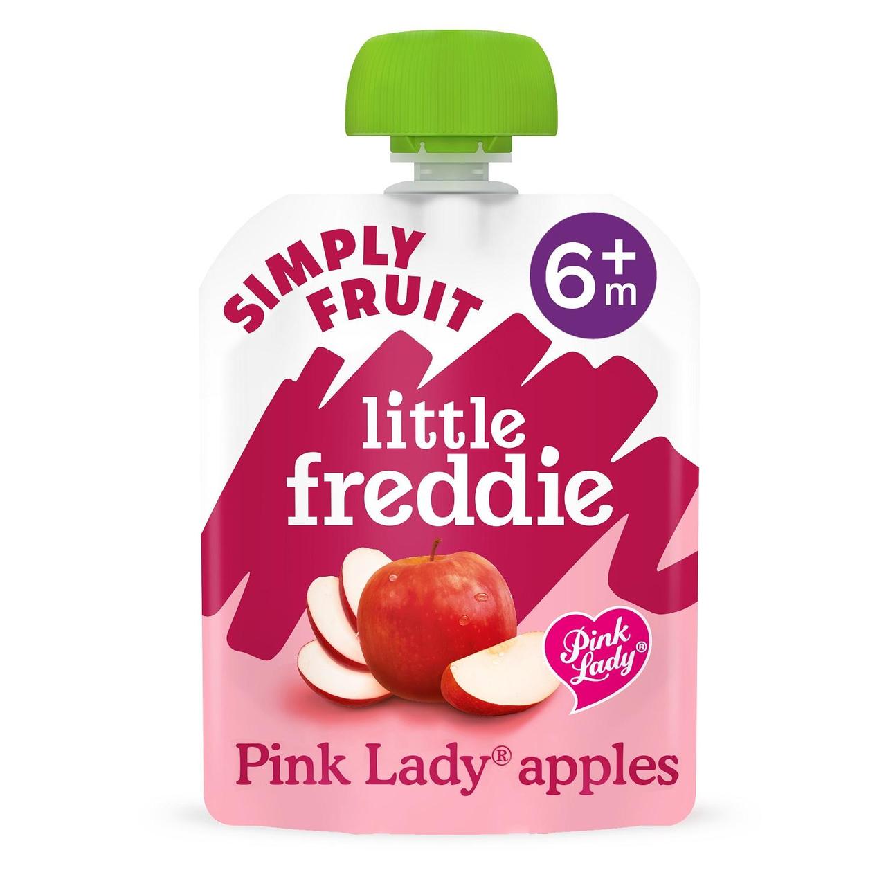 Little Freddie Pink Lady Apples Organic Pouch, 6 mths+