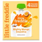 Little Freddie Organic Mighty Mango Smoothie 4 x 90g