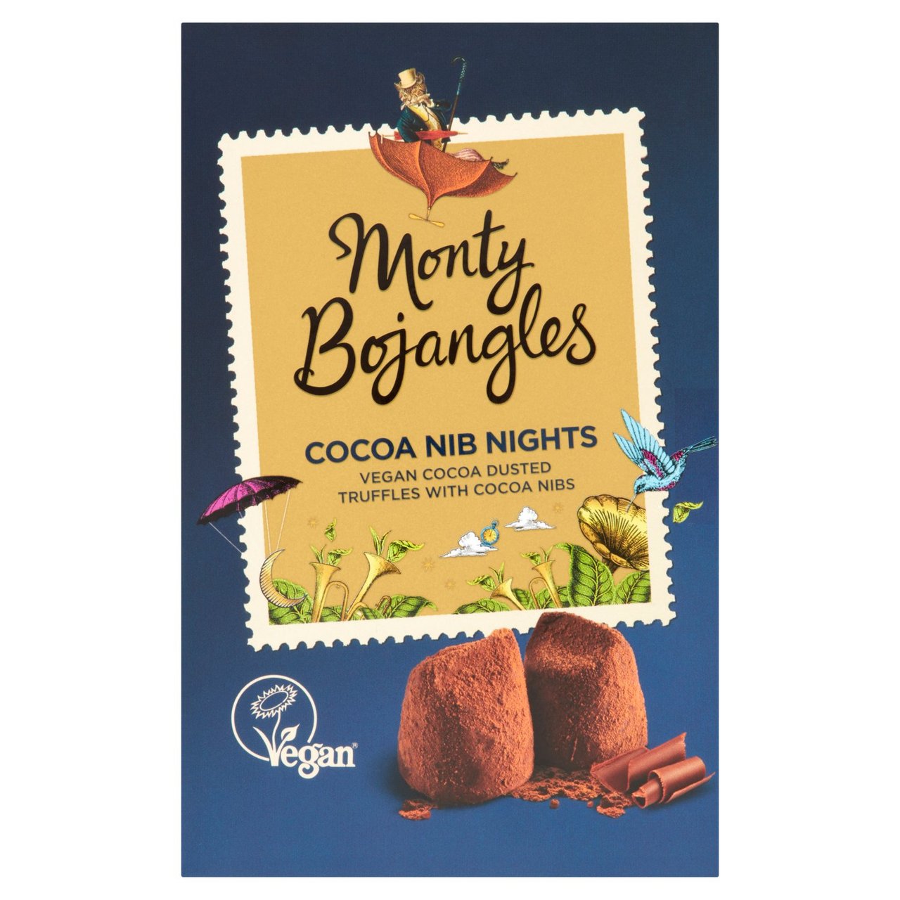 Monty Bojangles Cocoa Nib Nights Vegan Truffles