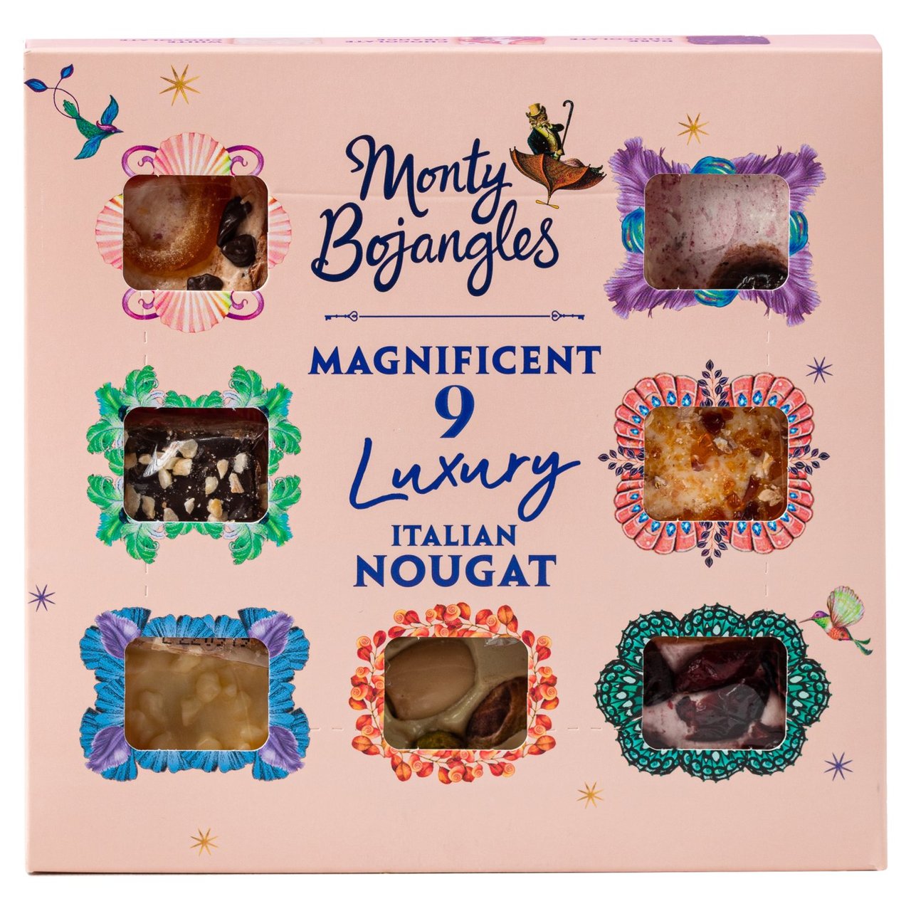 Monty Bojangles 9 Piece Nougat Assortment