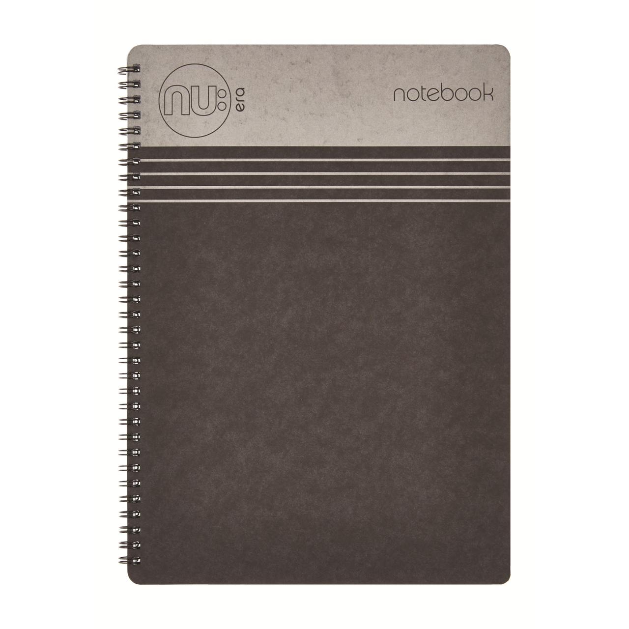 Nu Cloud A5 Black Wiro Notebook - 110 pgs