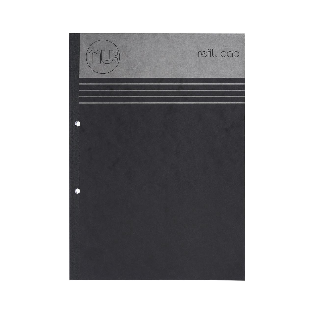 Nu Cloud A4 Black Refill Pad - 150 pgs