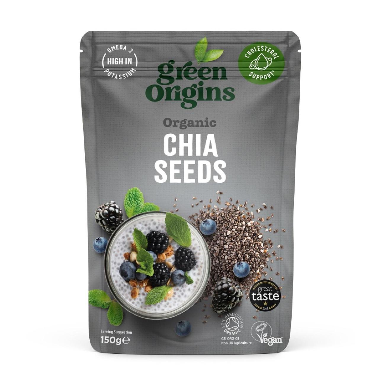 Green Origins Organic Chia Seeds (Raw)